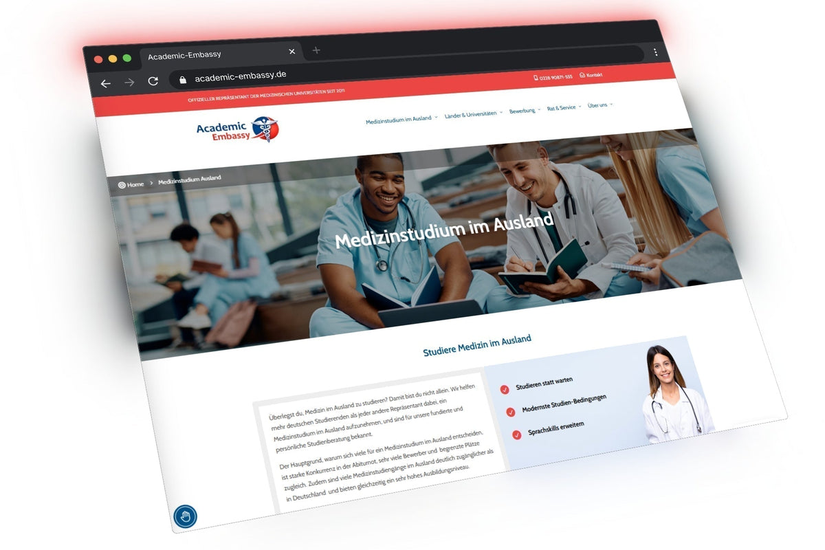 Academic Embassy – vom reinen Auslandsstudium zum Spezialisten für Medizinstudium