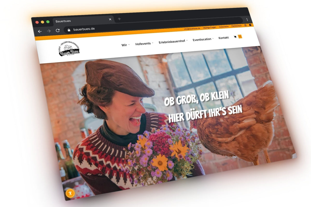 Bauer Bues – Landwirtschaft zum Anfassen, Mitmachen und Online-Buchen