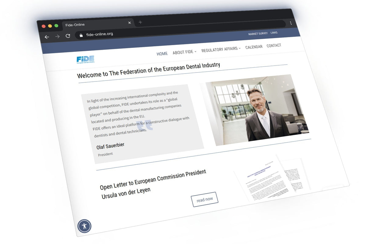 FIDE – Europas Dentalindustrie digital vernetzt