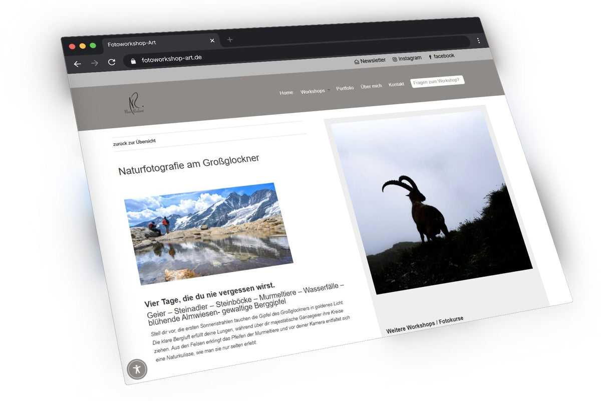 Fotoworkshop-Art – Fotografie erleben, verstehen und besser machen