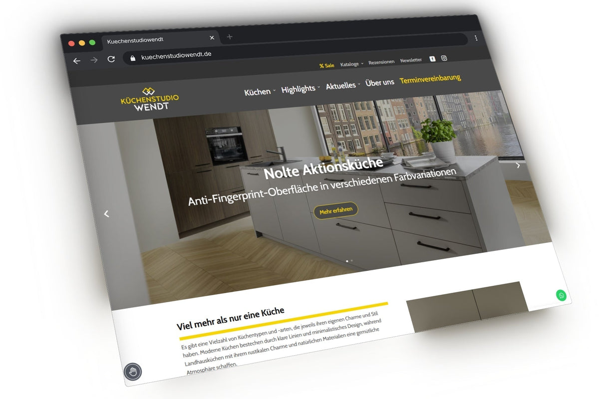 Küchenstudio Wendt – vom Küchenkauf zur digitalen Küchenwelt