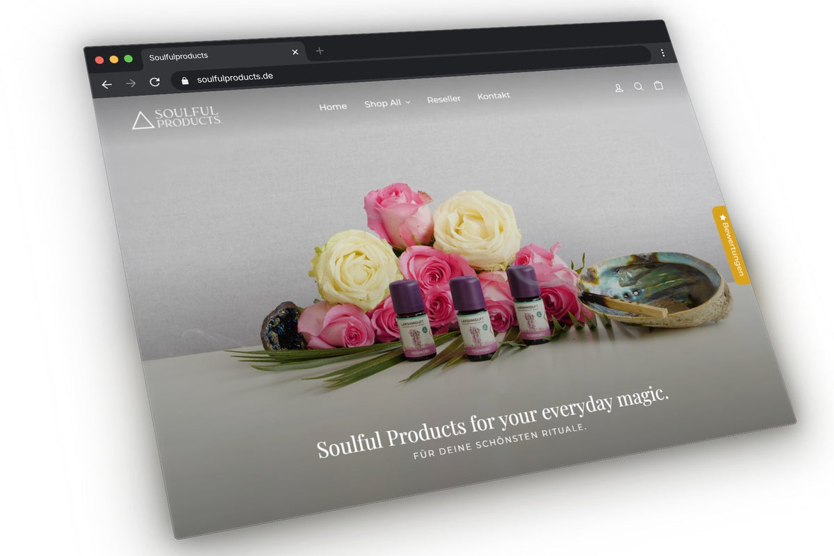 Soulfulproducts - everyday magic mit Shopify