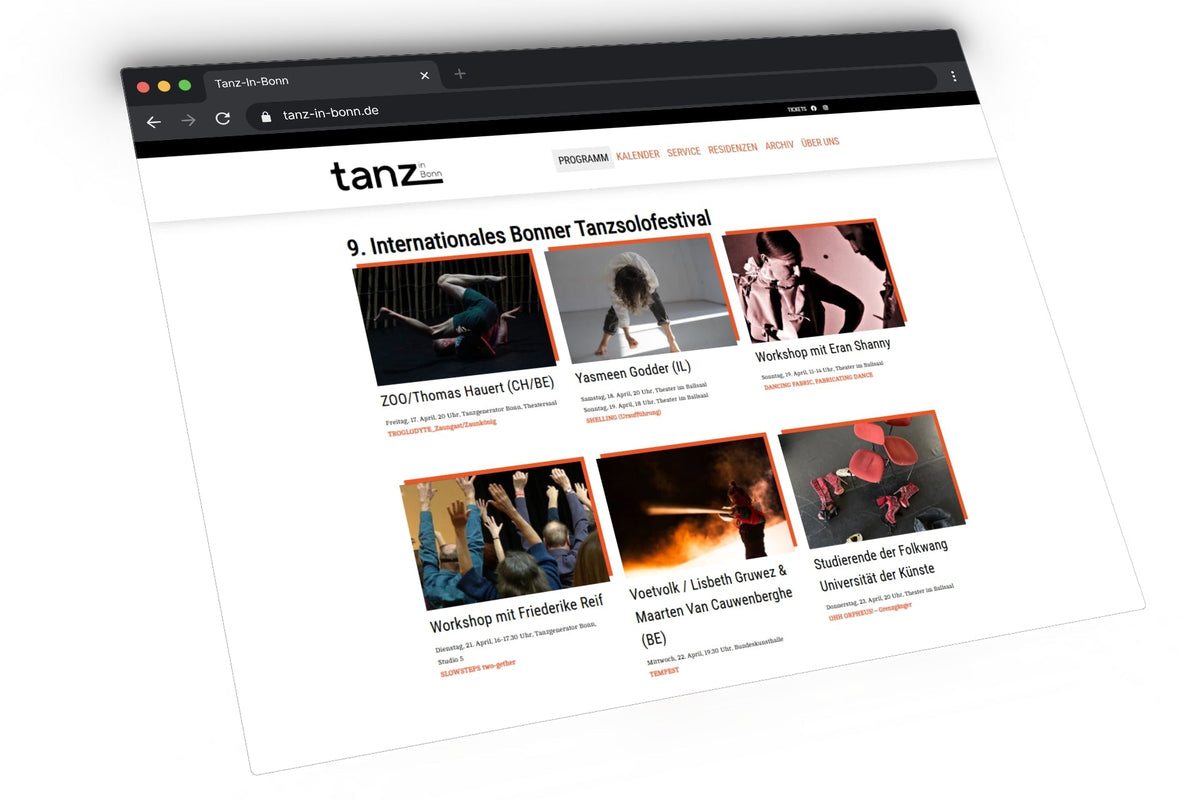 Tanz in Bonn – zeitgenössischen Tanz auf die Bühne gebracht